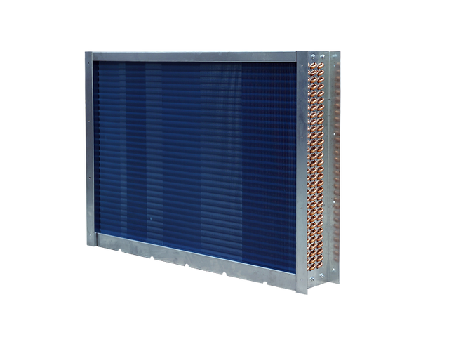 Round & Oval Copper Tube Fin Heat Exchanger